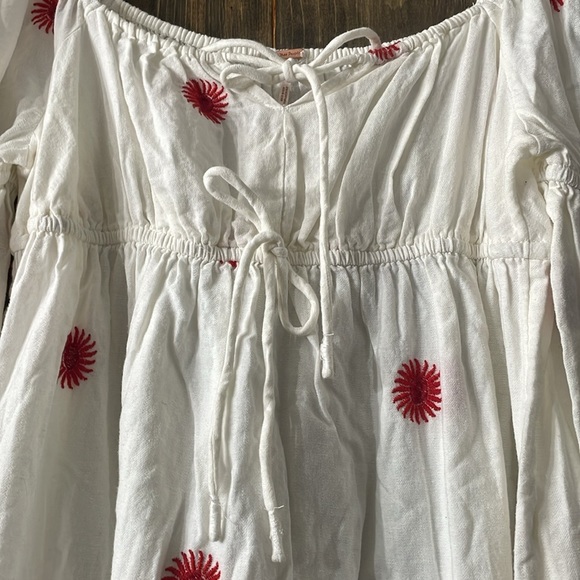 FREE PEOPLE Floral Embroidery Sun Midi Dress - Picture 6 of 11